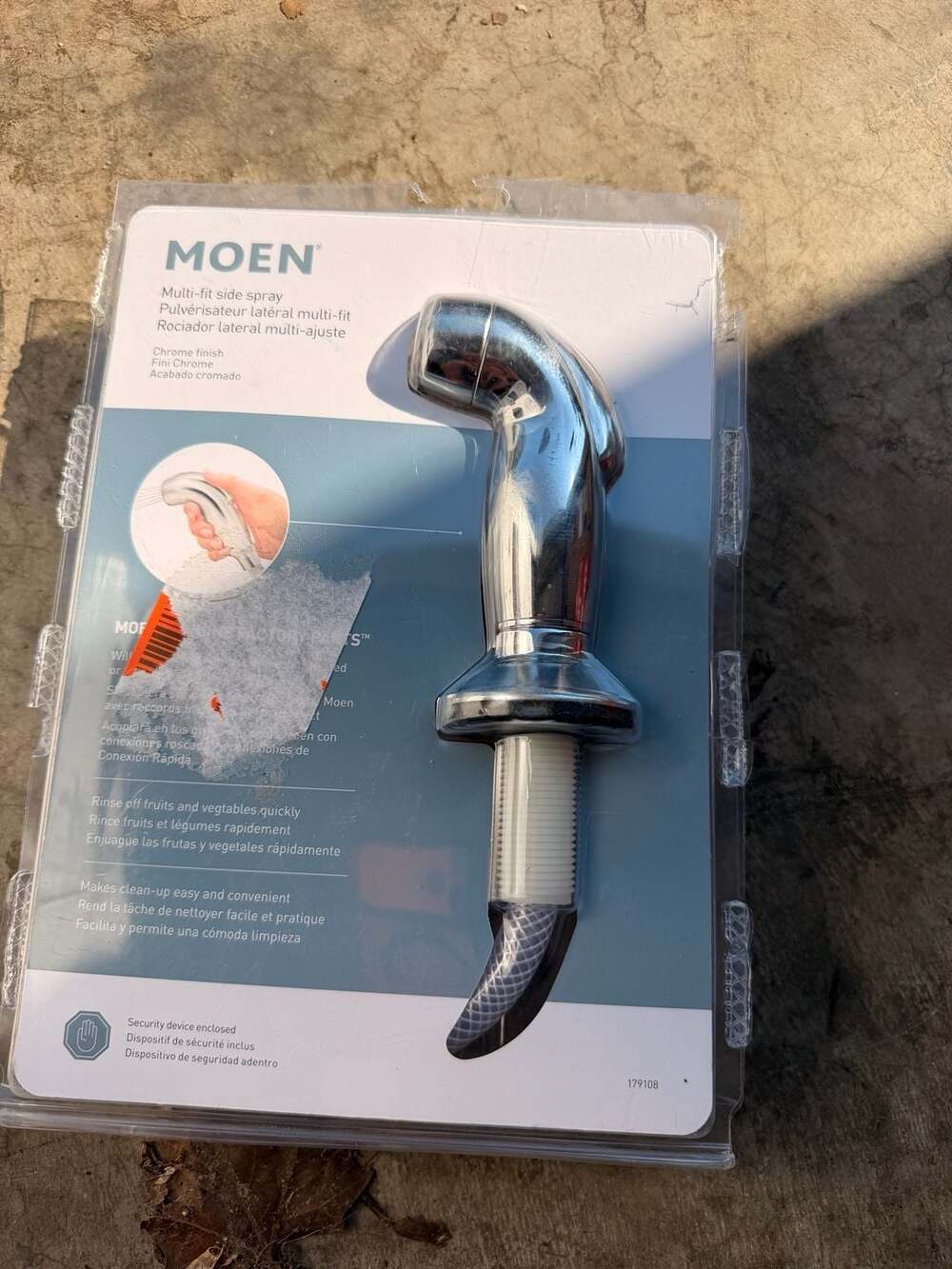 Moen Multi-Fit Side Spray Chrome 179108